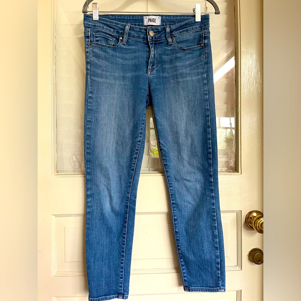 Paige Jeans Verdugo Crop Mid Rise Size 28